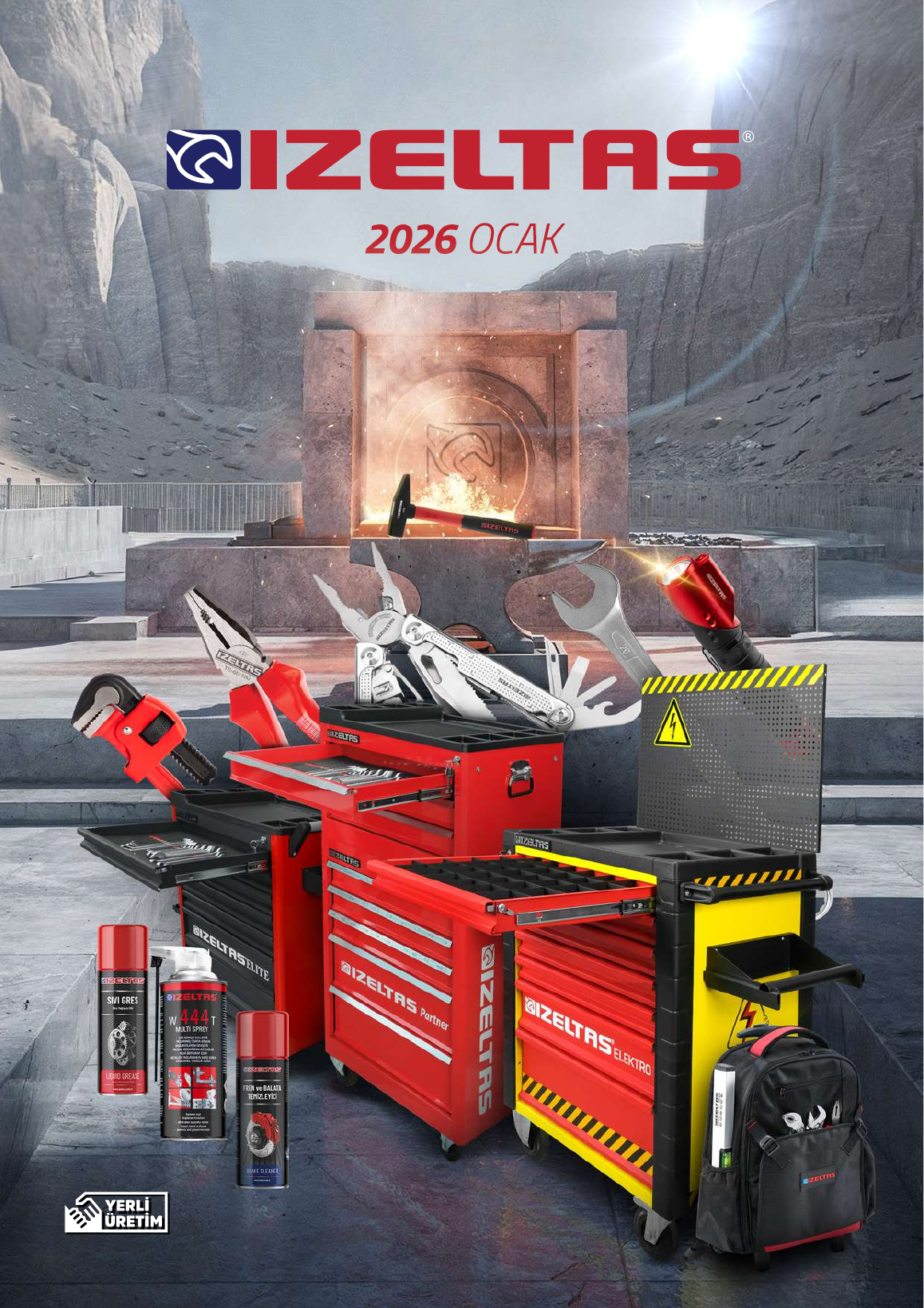 İzeltaş katalog kapak sayfası