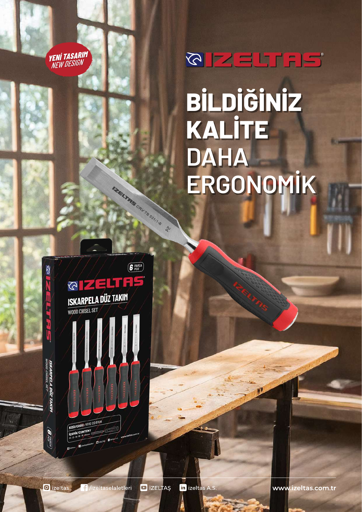 İzeltaş katalog iç sayfa görünümü